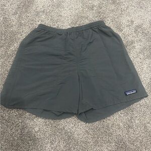 Patagonia Gray Athletic Shorts Lightweight Quick-Dry